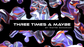 Three Times a Maybe by Wayne Goodman